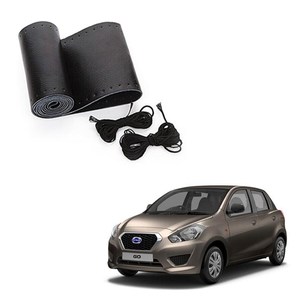 Datsun Go - Generic Steering Cover - Stitchable Type