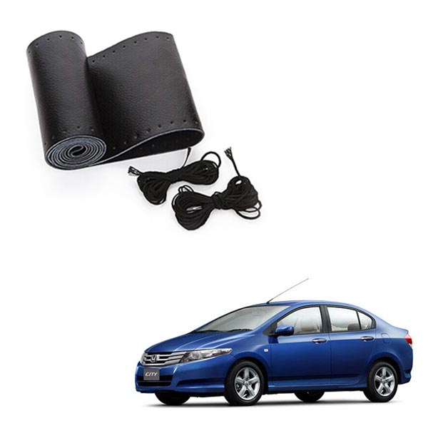 Honda City Type 3 - Generic Steering Cover - Stitchable Type