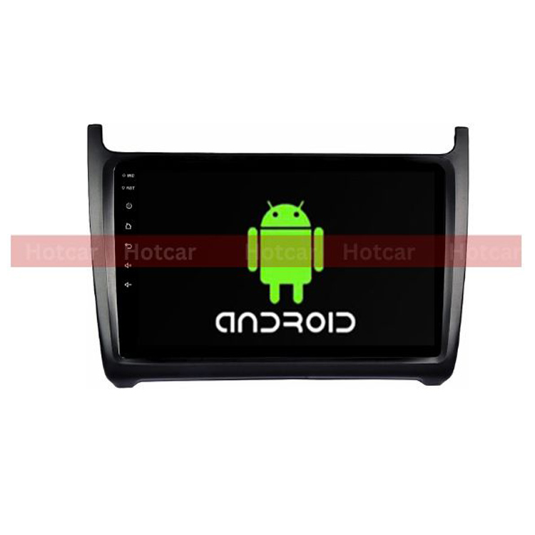 Hotcar - Volkswagen Polo 9 Inch Android Stereo (2GB/32GB) - With LED Rear View Camera - 1 Year Warranty