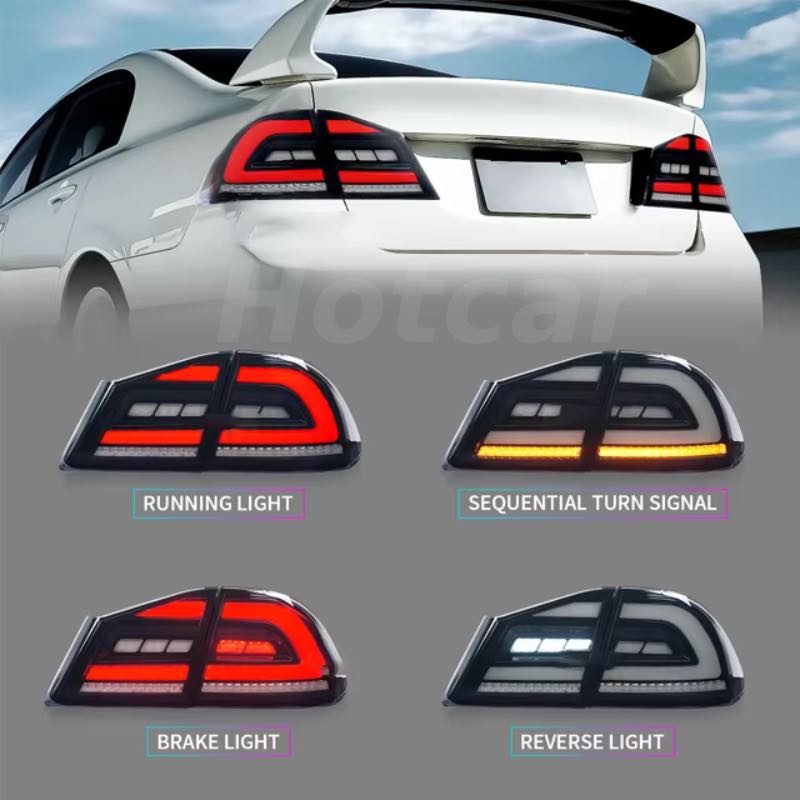 Honda Civic (2007 to 2012) Style LED Tail Lights
