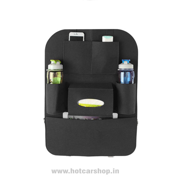 Car Seat Organizer - Black Colour