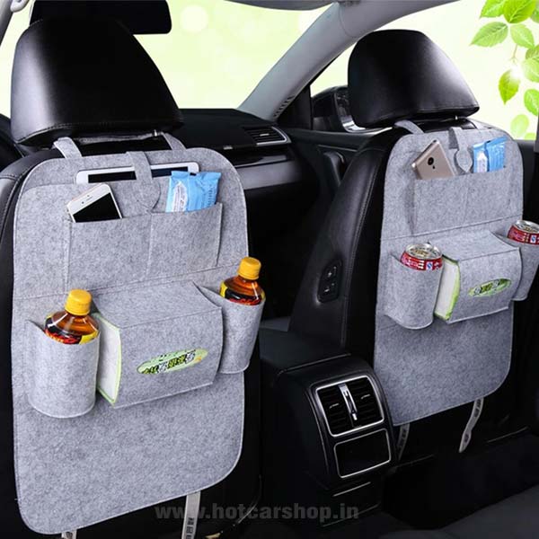 Car Seat Organizer - Grey Colour