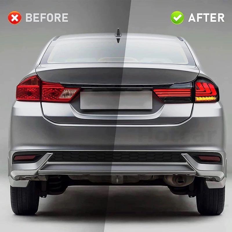 Honda City (2014-2019) BMW Style LED Tail Lights