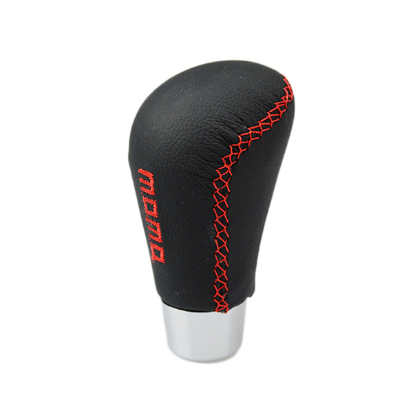 Momo Black Leatherette Gear Knob