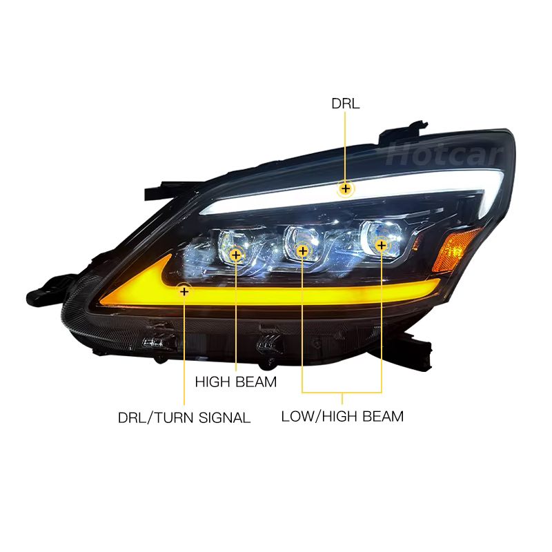 Toyota Innova (2012 to 2015) Lexus Style Projector Headlights