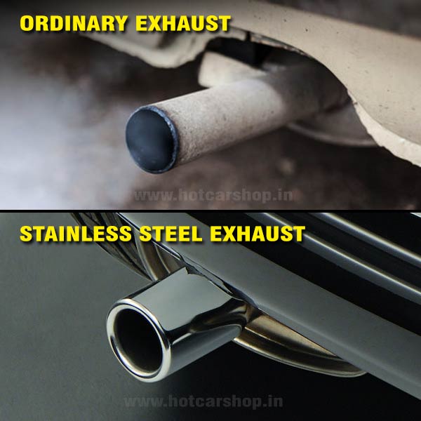 Stainless Steel Exhaust Tip - Type 1