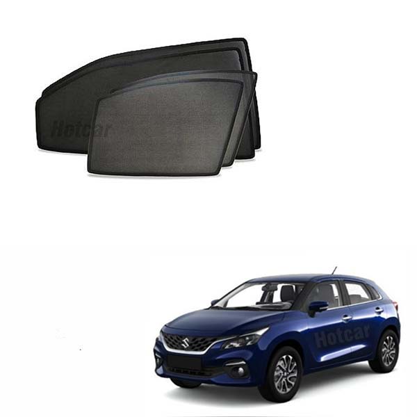 Maruti Baleno (2022 Onwards) Half Cut Z Black Sunshades