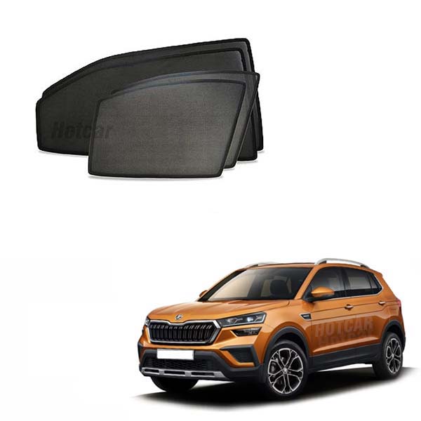 Skoda Kushaq Half Cut Z Black Sunshades