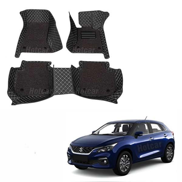 Maruti Baleno 2022 Luxury Quality 7D Floor Mats