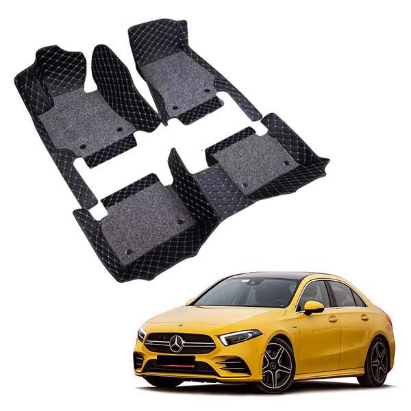 Mercedes Benz AMG 35 Premium 7D Floor Mats - 4 Colour Options