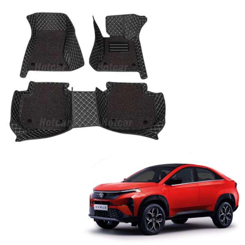 Tata Curvv Luxury Quality 7D Floor Mats