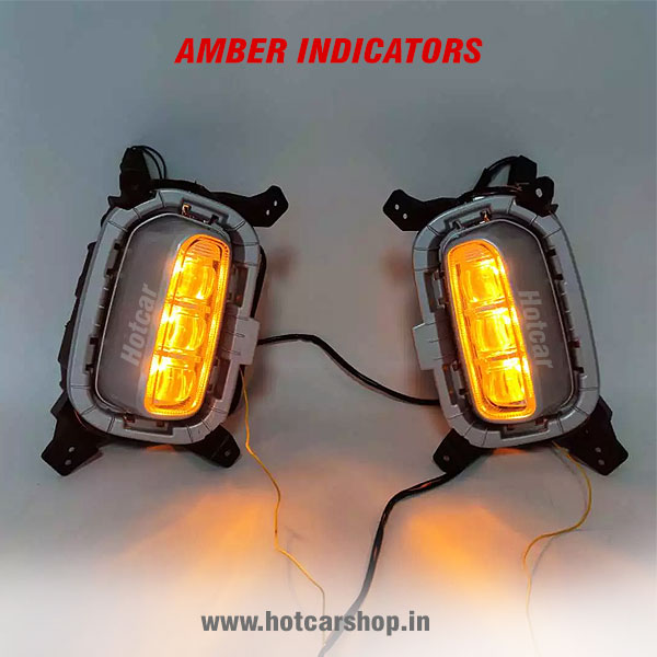 Kia Seltos Ice Cube Fog Lights with Indicators