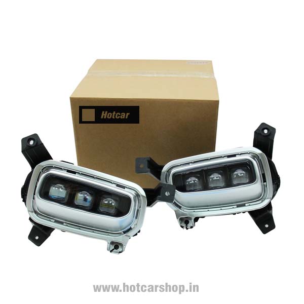 Kia Seltos Ice Cube Fog Lights with Indicators