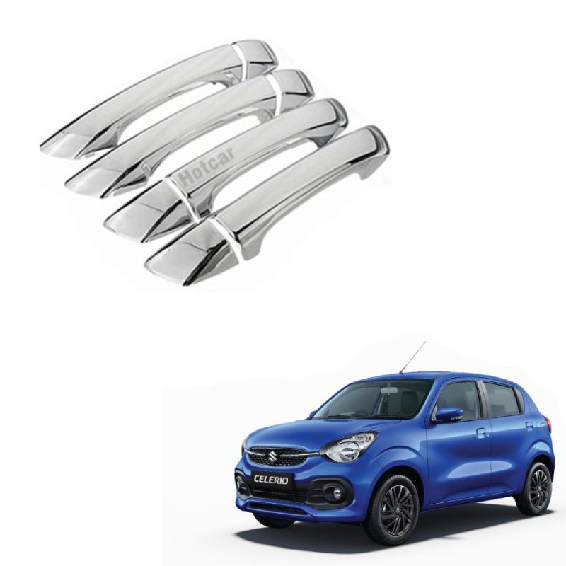 Maruti Celerio (2021 Onwards) Chrome Handle Covers - Set of 4 Pieces