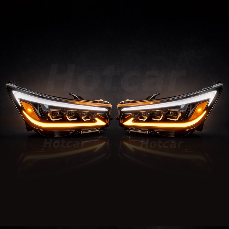 Toyota Crysta (2016 to 2025) Lexus Style Projector Headlights