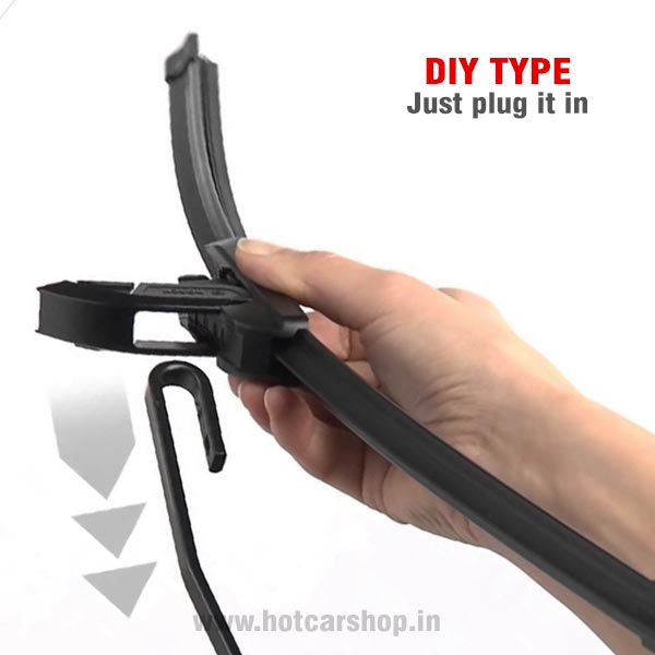 Maruti Brezza  Frameless Wiper Blades  Set of 2 (Branded)