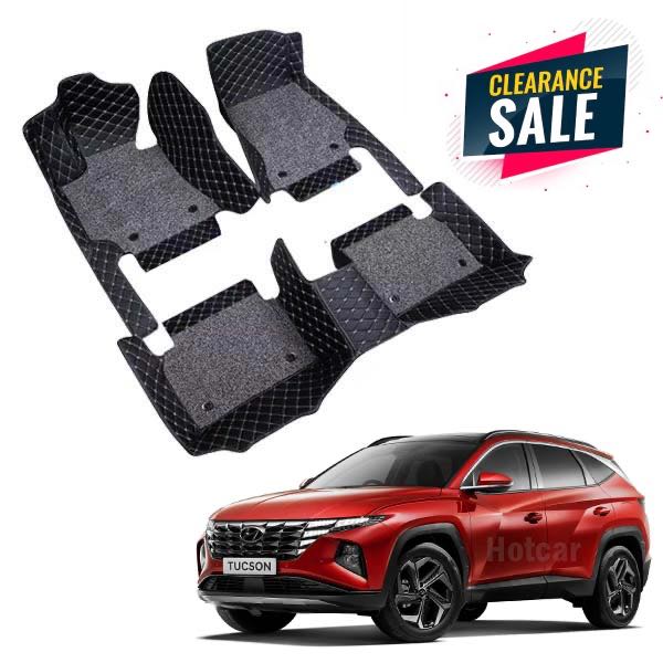 Hyundai Tucson (2022 Onwards) Premium 7D Floor Mats - 4 Colour Options