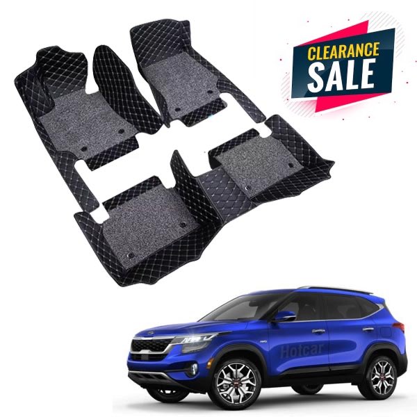 Kia Seltos Premium 7D Floor Mats - 4 Colour Options