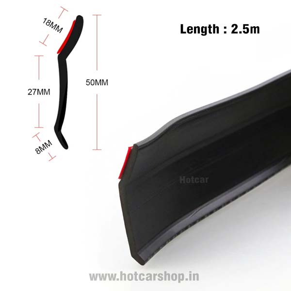 Universal Samurai Flexible Skirting - 2.5 Metre Long (Blue)
