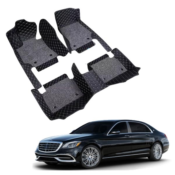 Mercedes Benz S-560 Maybach (2019 onwards) Premium 7D Floor Mats - 4 Colour Options