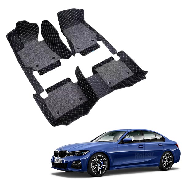 BMW 3 Series F30 (2011-2018) Premium 7D Floor Mats - 4 Colour Options