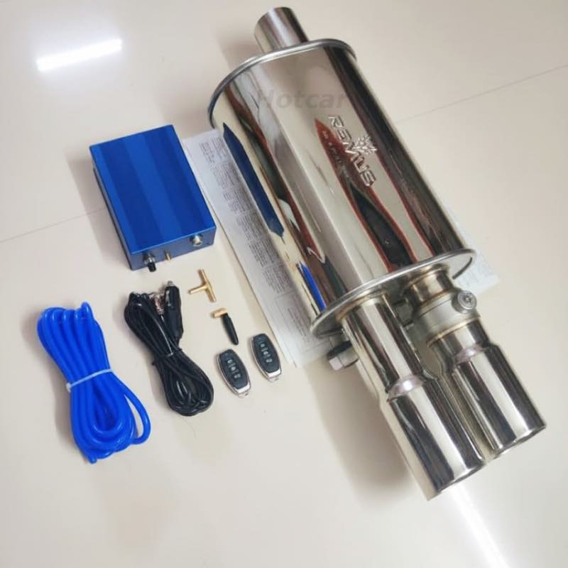 Remus Dual Tip Valvetronic Exhaust (Plain) for Petrol Cars