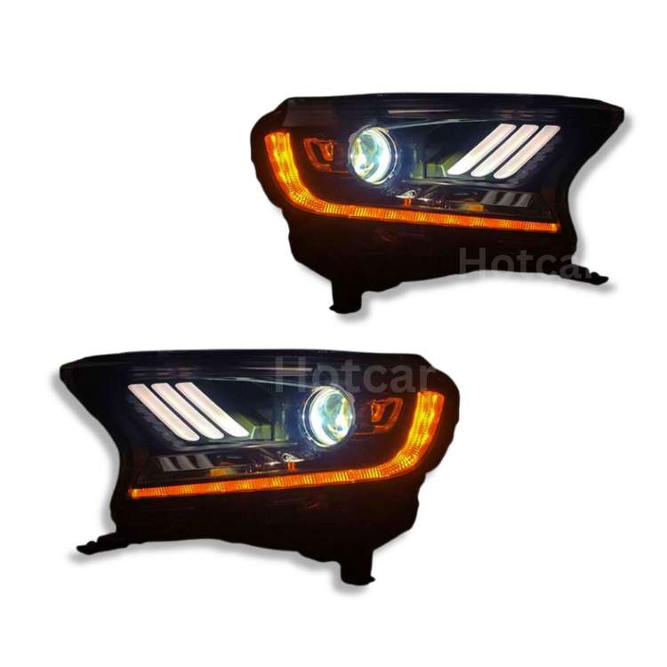 Ford New Endeavour 2015 Onwards Modified LED Tail Light With Matrix  Indicator Edition (Set of 2Pcs.)