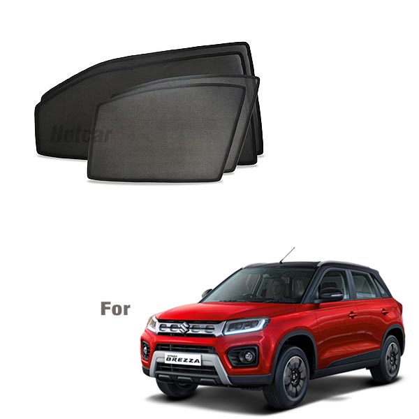 Maruti Brezza (2016 to 2021) Half Cut Z Black Sunshades