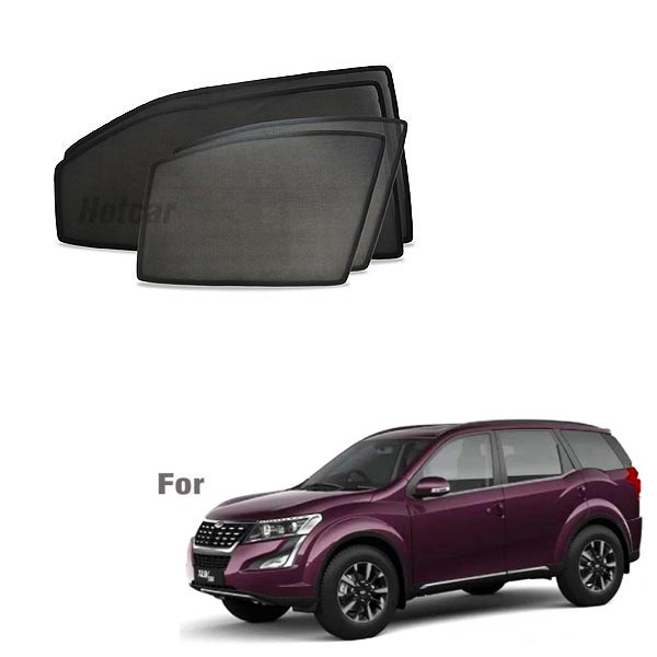 Mahindra XUV500 Half Cut Z Black Sunshades (Set of 6 Pieces)