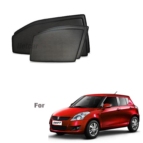 Maruti Swift (2011 to 2017) Half Cut Z Black Sunshades