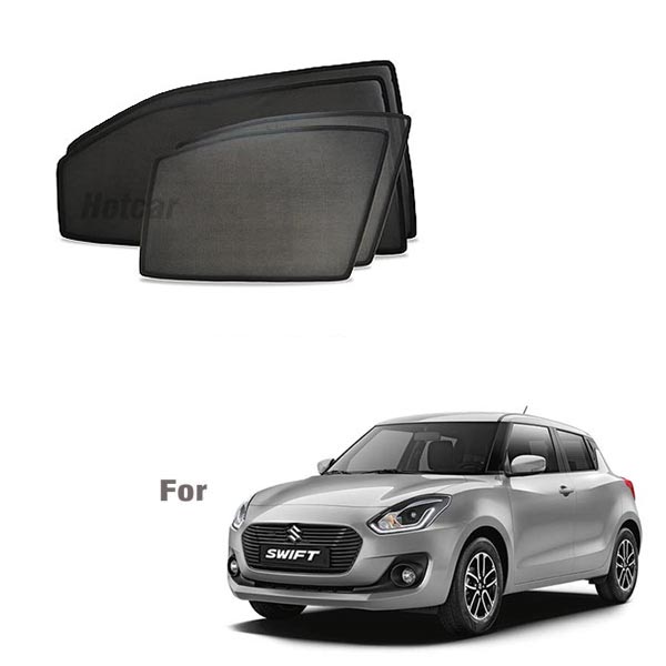 Maruti Swift (2018 to 2024) Half Cut Z Black Sunshades