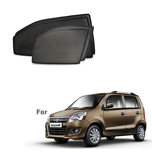 Maruti WagonR (2010-2018) Half Cut Z Black Sunshades