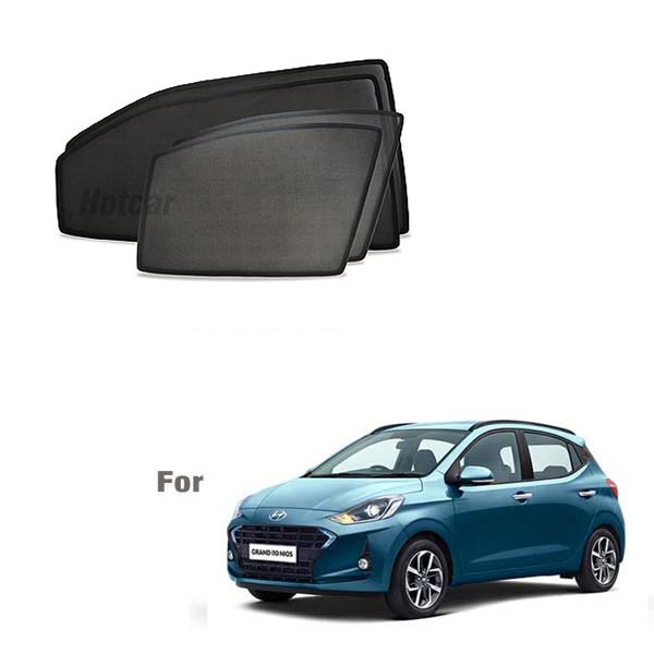 Hyundai Nios Half Cut Z Black Sunshades
