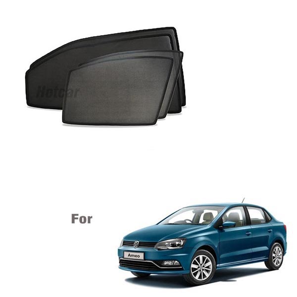 Volkswagen Ameo Half Cut Z Black Sunshades