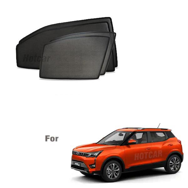 Mahindra XUV300 Half Cut Z Black Sunshades