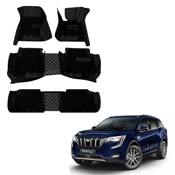 Mahindra XUV700 (7 Seater) Luxury Quality 7D Floor Mats