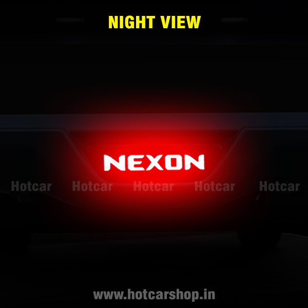 Tata Nexon - Customized Rear LED Fog Lights - With 1 Year Warranty