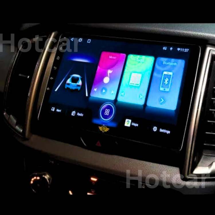Hotcar -  Ford Endeavour (2017-20) 9 Inch Android Stereo (2GB/32GB) - With LED Rear View Camera - 1 Year Warranty