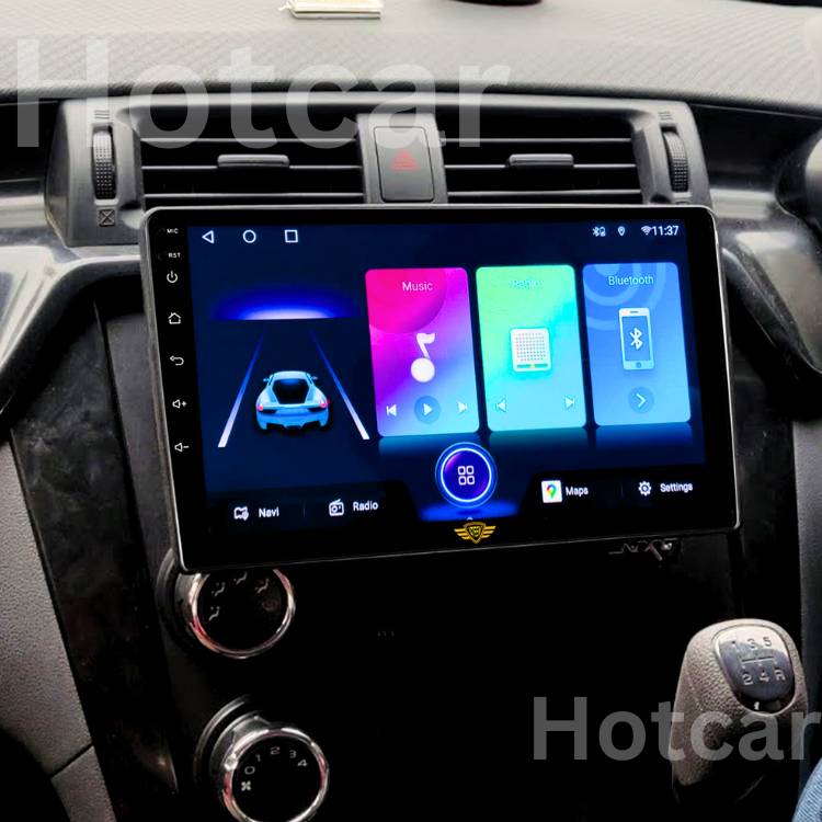 Hotcar - Mahindra KUV100 9 Inch Android Stereo (2GB/32GB) - With LED Rear View Camera - 1 Year Warranty