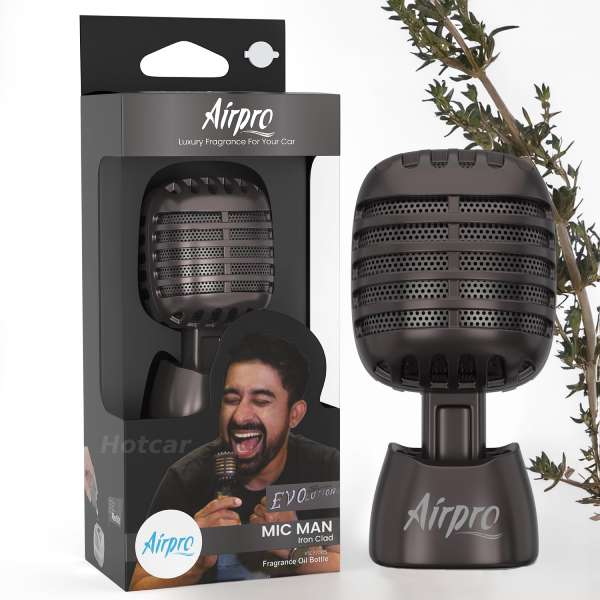 Airpro Mic Man Car Perfume (Iron Clad)