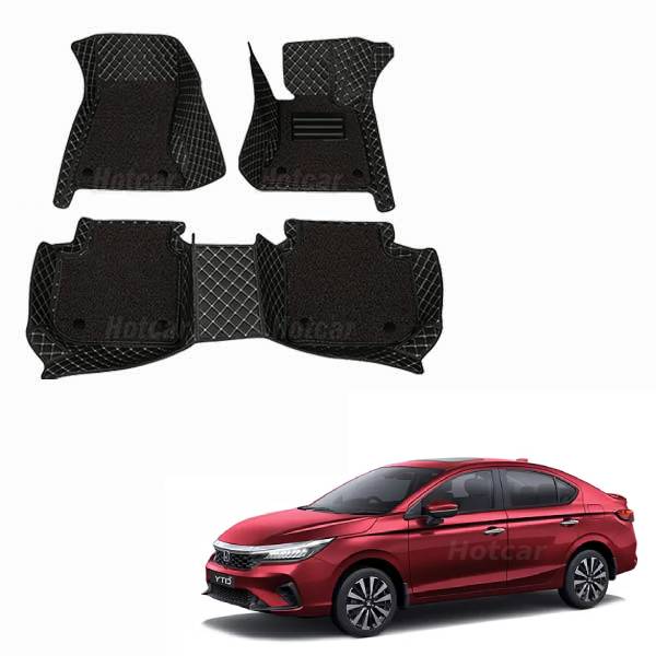 Honda City (2020 Onwards)  Luxury Quality 7D Floor Mats